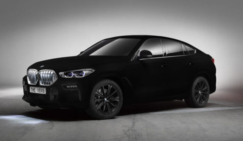 BMW Creates The Blackest Car In The World