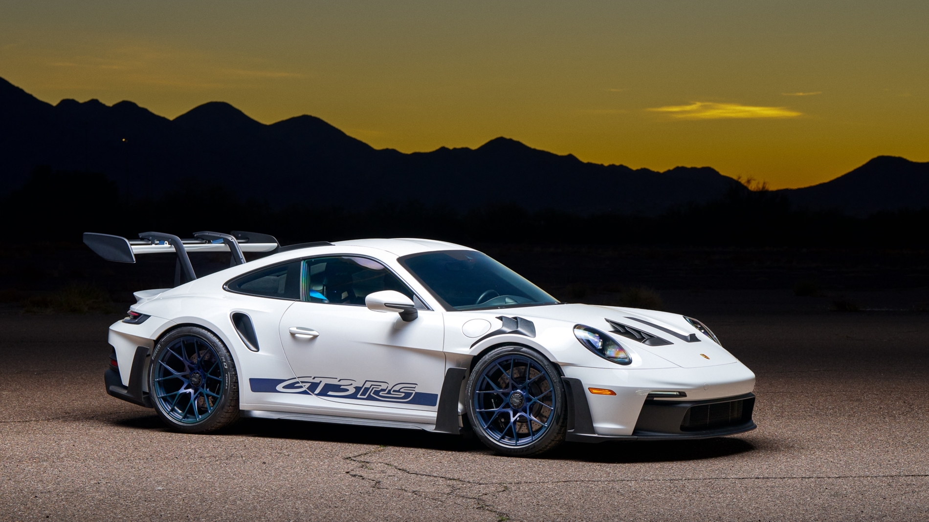 Porsche GT3 RS for Sale with Weissach Package and Only 132 Miles