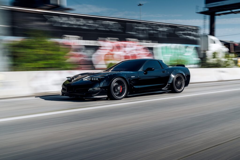 Black Corvette Z06