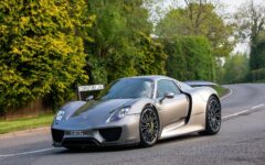 Low-Mileage Porsche 918 Spyder Sets $6.05 Million Auction Record