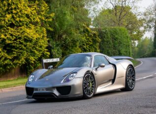 Low-Mileage Porsche 918 Spyder Sets $6.05 Million Auction Record