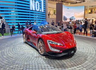 A 3,000-Horsepower Chinese Electric Hypercar Makes Its US Debut