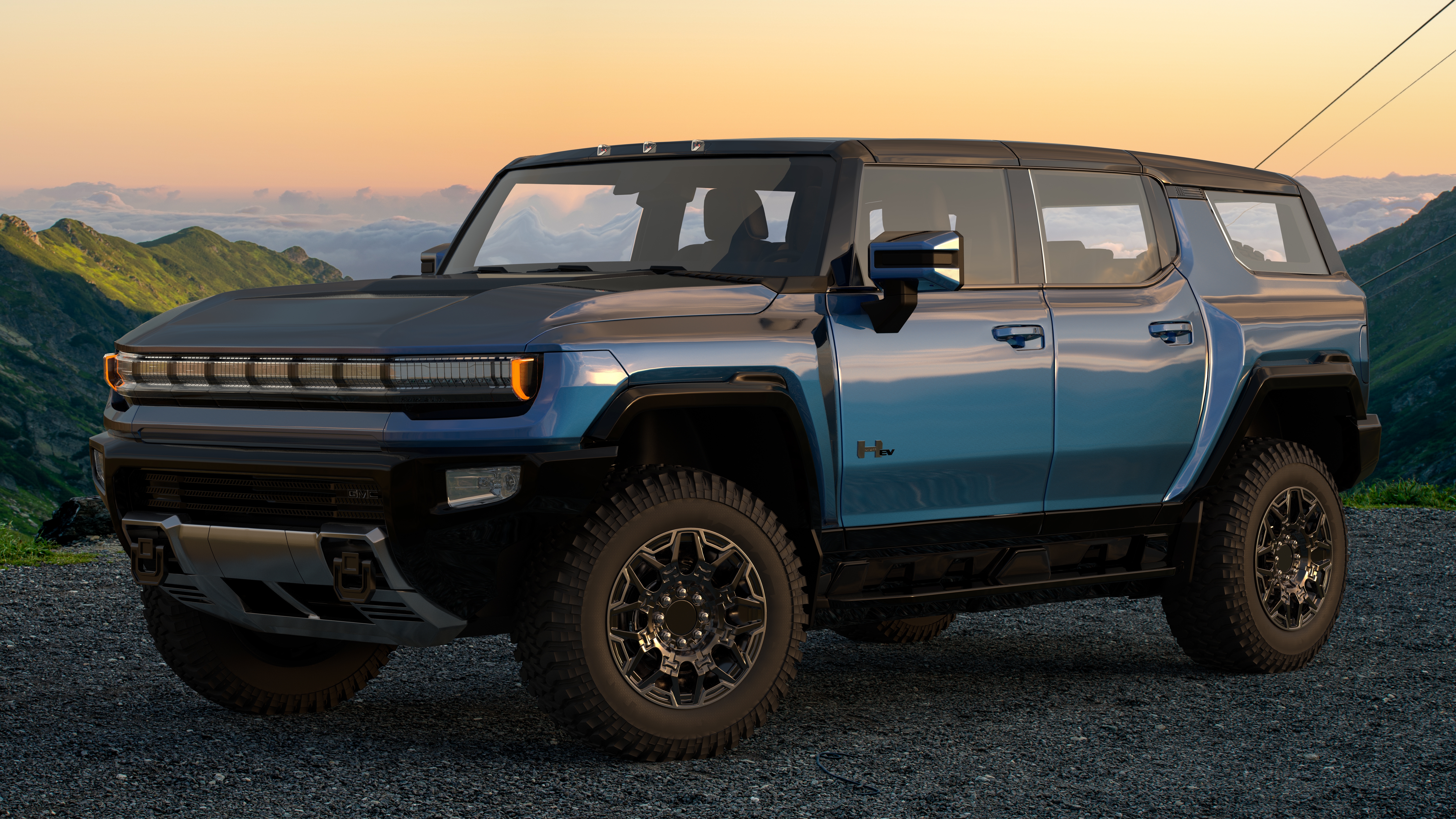 Hummer EV SUV Off-Road