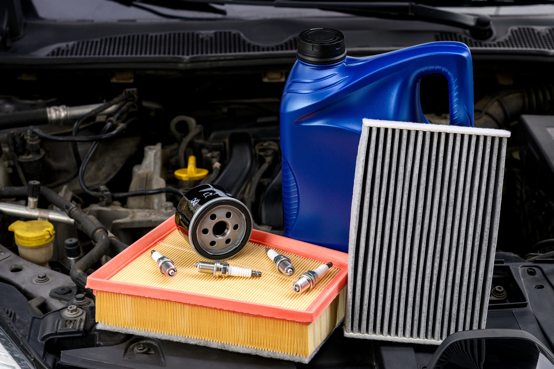 car air and oil filter