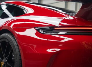 Porsche 911 GT3 Touring in Wine Color is Unique in Its Kind