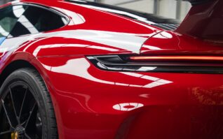Porsche 911 GT3 Touring in Wine Color is Unique in Its Kind