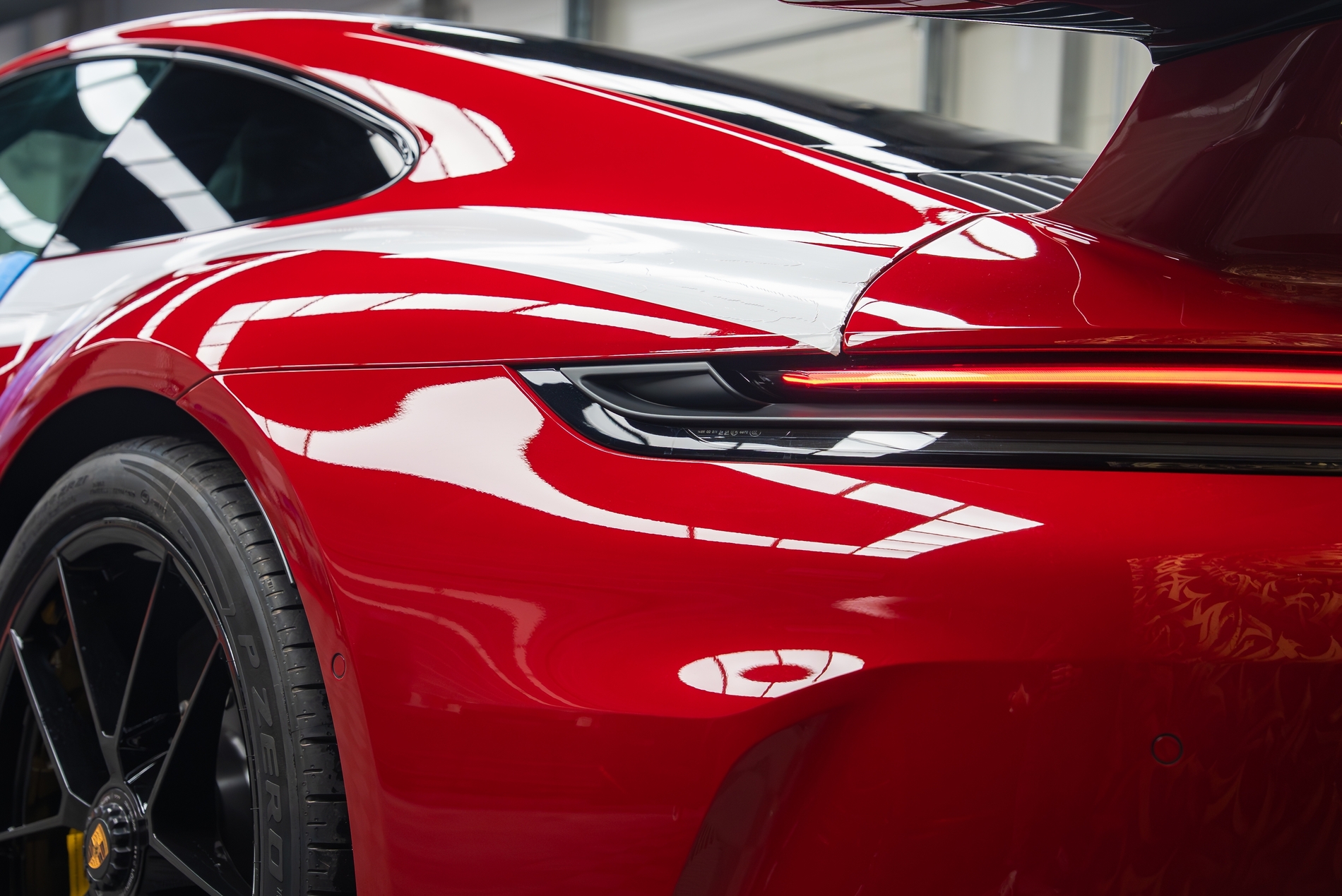 Porsche 911 GT3 Touring in Wine Color is Unique in Its Kind